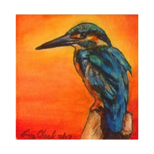 kingfisher at sunrise T-Shirt