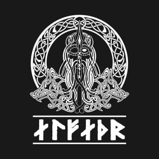 Odin, Ravens and Wolves T-Shirt