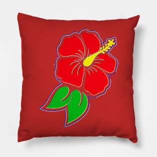 Hibiscus Pillow