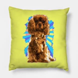 Cavalier King Charles Spaniel Puppy Pillow