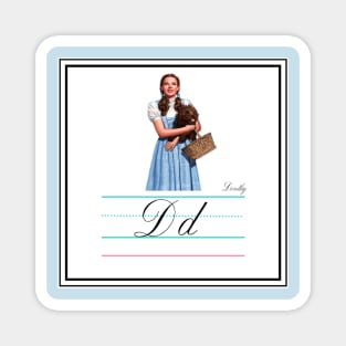 Dorothy Queer Alphabet Card Magnet