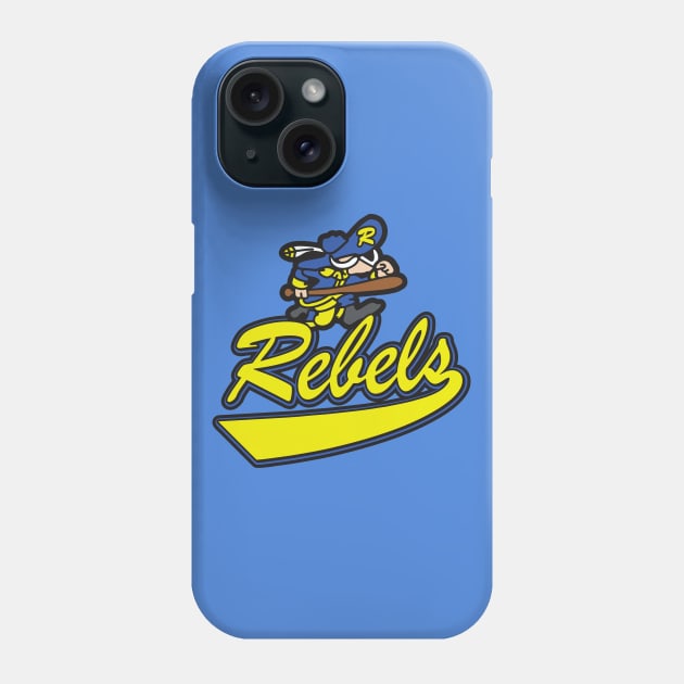 Rebels Sports Logo Phone Case by DavesTees