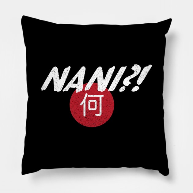 Funny Anime Manga Nani Kanji What Pillow by anubis1986