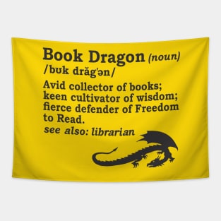 Book Dragon Definition Tapestry