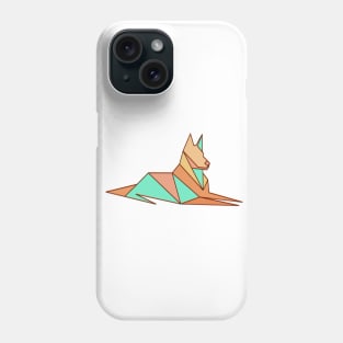 calm dog Phone Case