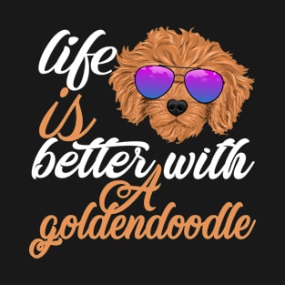 Funny and Cut Goldendoodle Lady T-Shirt