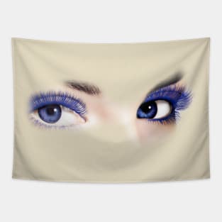 Blue Eyes Tapestry