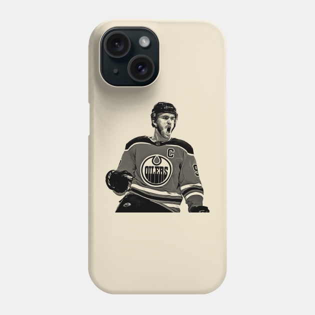 Connor McDavid Phone Case by Zluenhurf