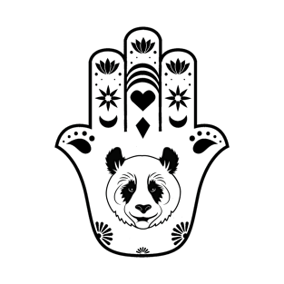 Panda Hamsa T-Shirt