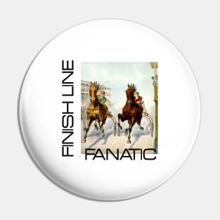 Harness Racing Slogan Pin