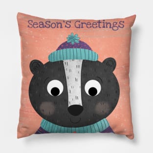 Christmas Skunk Pillow