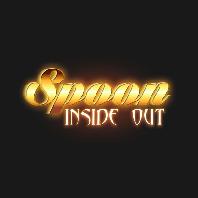 Spoon inside out by yellowed