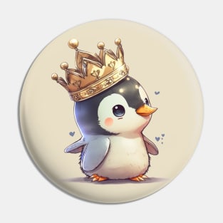 King of the Penguins Pin