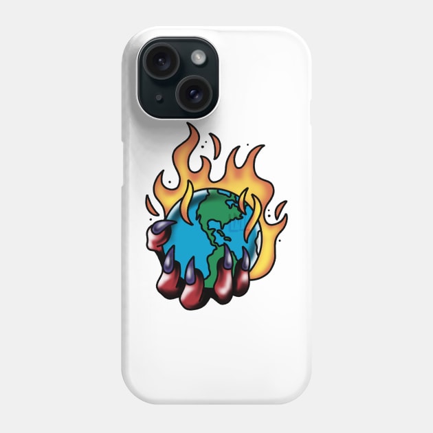 Hellfire Phone Case by LoudMouthThreads