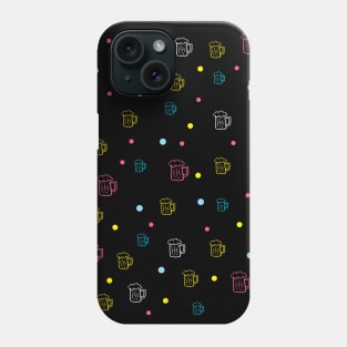 Estampado de cervezas Phone Case