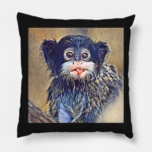 Bearded Emperor Tamarin baby Pillow