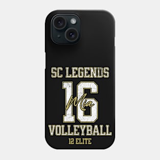 Mia #16 SC Legends (12 Elite) - Black Phone Case