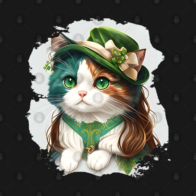 Yes, I'm Ready For St. Patrick's Day Festival Cat Lover by Wesley Mcanderson Jones