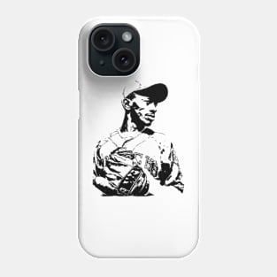 Satchel Paige Vector Phone Case