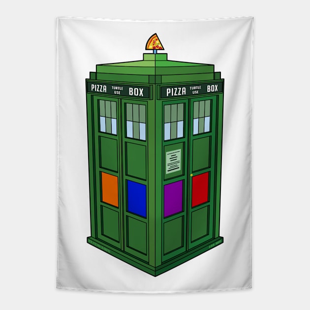 TMNTARDIS Tapestry by Roufxis