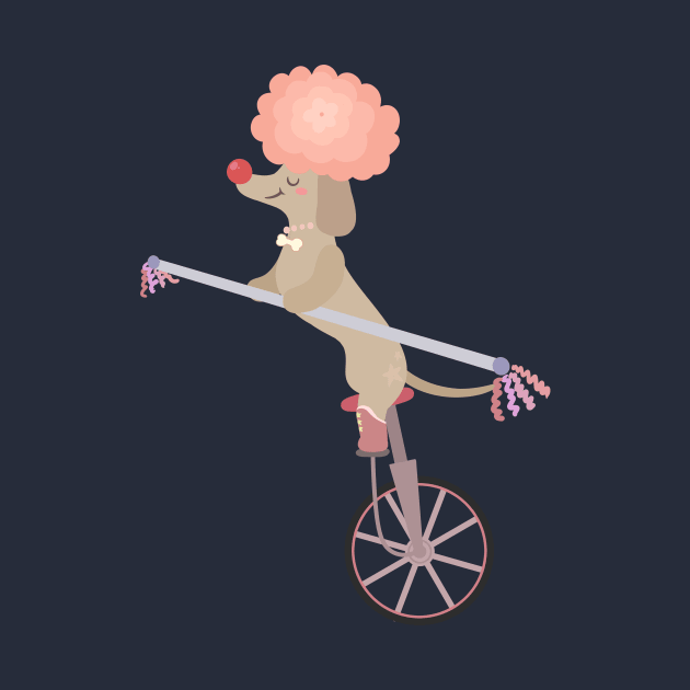 Unicycle Dog by Limethyst