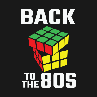 Back To The 80s - Rubik Cube T-Shirt