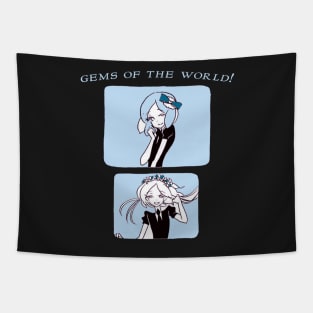 Land Of The Lustrous ''GEMS OF THE WORLD'' V2 Manga Anime Tapestry