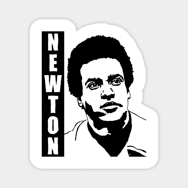 Huey Newton Magnet by WellRed