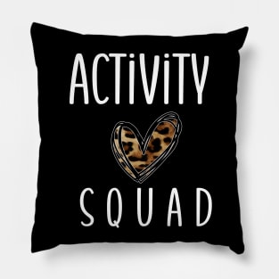 Activity Professionals Week Appreciation Gift- Activity Squad Pillow