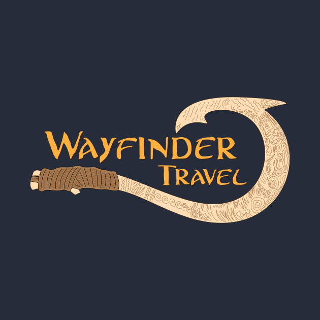 Wayfinder Travel Logo by semarino