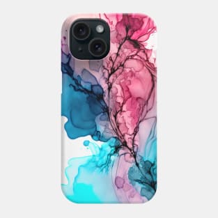 Radiant Spectrum - Abstract Alcohol Ink Art Phone Case