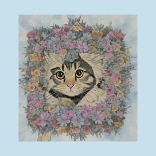 Flower Cat T-Shirt