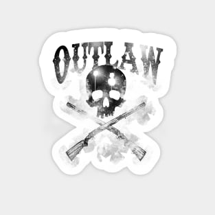 American outlaw Magnet