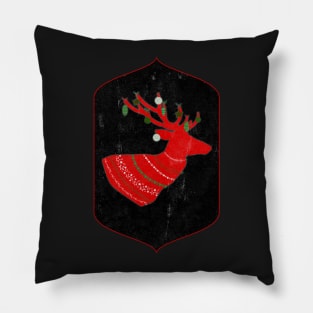 Red Stag Pillow