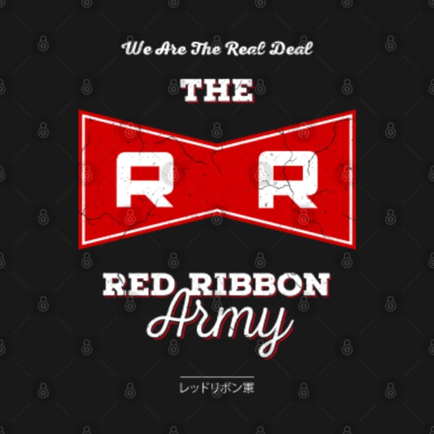 The Red Ribbon Army Dragon Ball TShirt TeePublic
