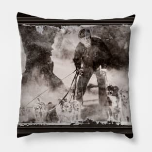 The Dog-walker 2 Pillow