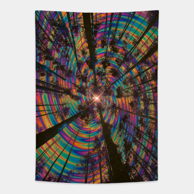 Silent Movement Tapestry by Cajuca