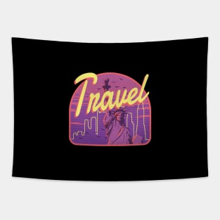 Travel New York Tapestry