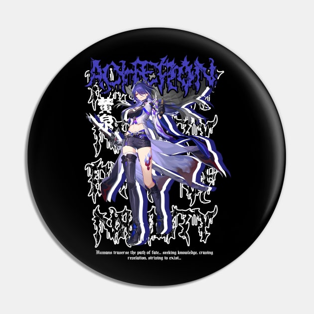 Acheron Metal Streetwear Pin by DeathAnarchy