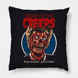 Night Of The Creeps, horror, 80s, cult classic Pillow