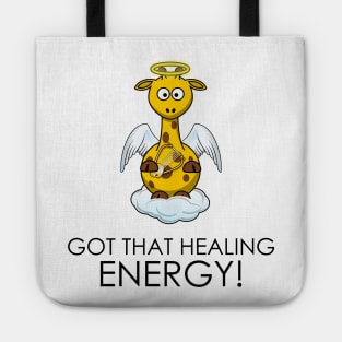 Got That Healing Energy - Penguin Angel Tote