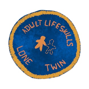 Adult Life Skills Lone Twin Badge T-Shirt