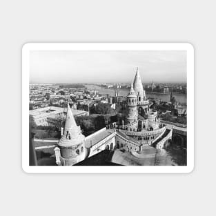 Vintage Fisherman's Bastion Budapest Hungary Magnet