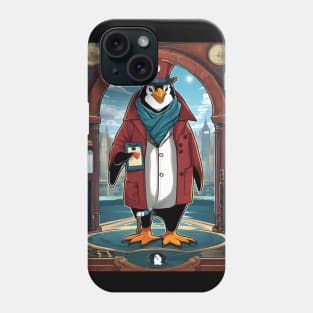 Doctor penguin Phone Case