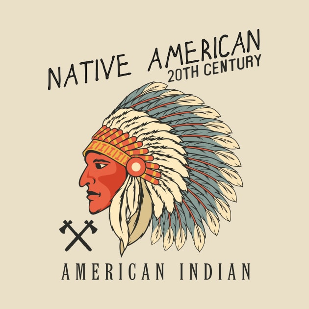 Native American Lovers T-shirts by teespotfashions