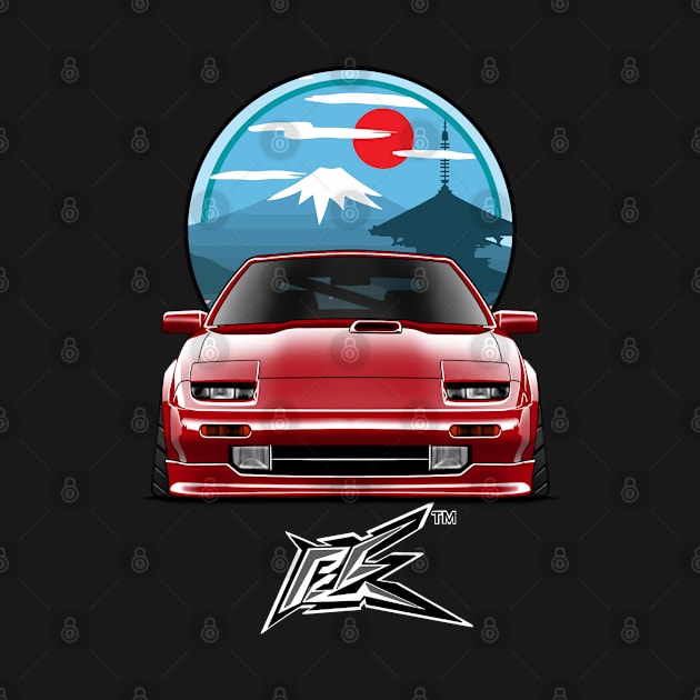 nissan 300zx low red by naquash