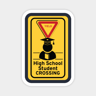 High School Student crossing Magnet