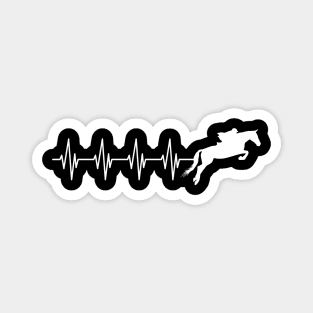 Equestrian Heartbeat Magnet