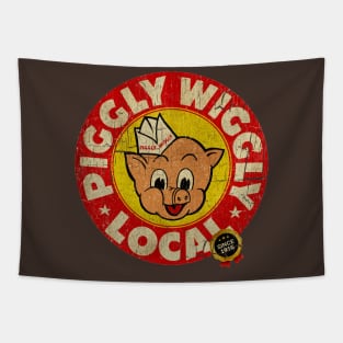 Piggly Wiggly Vintage Logo Tapestry