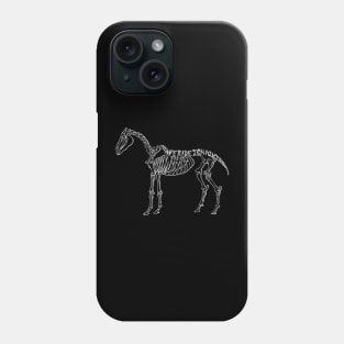 We ride tonight - skeletal horse Phone Case